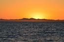 Sun Rise While Leaving Isla San Jorge Early Morning: Lost Coast, May 2 2017